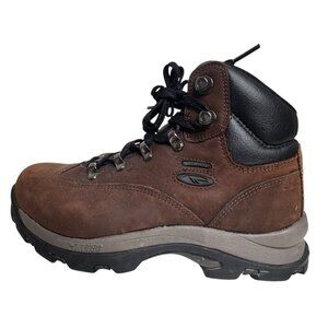 Hi-Tec ALTITUDE IV Brown Nubuck Leather Waterproof Hiking Boots Women's Size 6.5